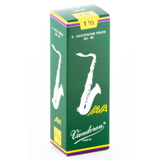 Vandoren SR2715 Anches Tenor Sax Java Kamış (5Lı) No.1,5 Vandoren SR2715 Anches Tenor Sax Java Kamış (5Lı) No.1,5