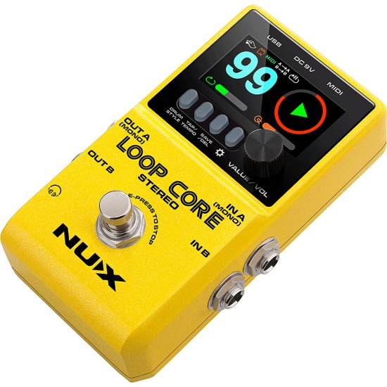 Nux Loop Core Stereo Loop Pedalı Nux Loop Core Stereo Loop Pedalı