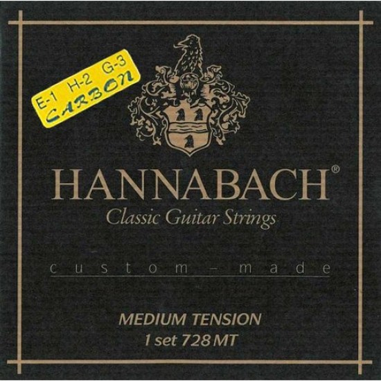 Hannabach 728MTC Custom Made Medium Tension Klasik Gitar Teli Hannabach 728MTC Custom Made Medium Tension Klasik Gitar Teli