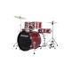 Ludwig Accent Fuse Red Sparkle Akustik Davul Seti