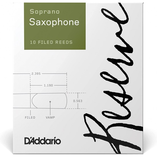 DAddario Woodwinds Reserve DIR1025 Soprano Saksafon Kamışı No: 2.5 DAddario Woodwinds Reserve DIR1025 Soprano Saksafon Kamışı No: 2.5