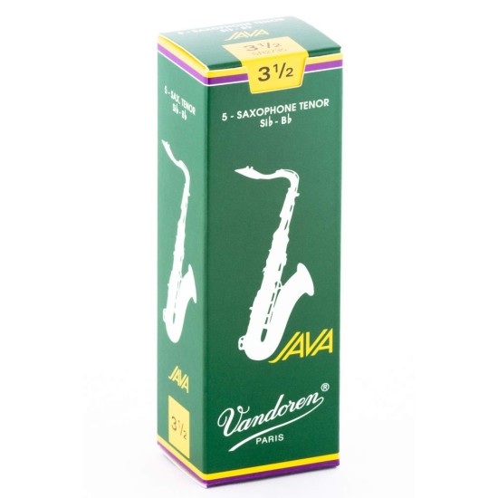 Vandoren SR2735 Java Tenor Sax Kamışı (5Lı) No.3.5 Vandoren SR2735 Java Tenor Sax Kamışı (5Lı) No.3.5