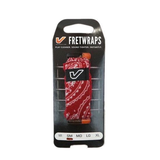 Gruv Gear FretWrap - Kırmızı Bandana - Small Gruv Gear FretWrap - Kırmızı Bandana - Small