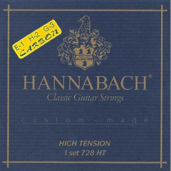 Hannabach 728HTC Custom Made High Tension Klasik Gitar Teli Hannabach 728HTC Custom Made High Tension Klasik Gitar Teli