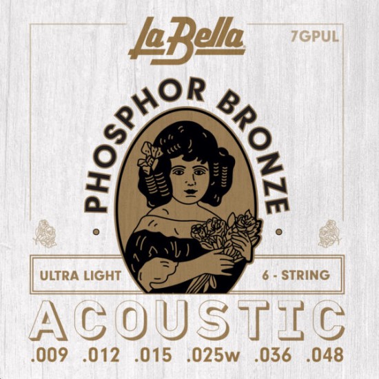 La Bella 7GPUL Akustik Gitar Teli (09-48)