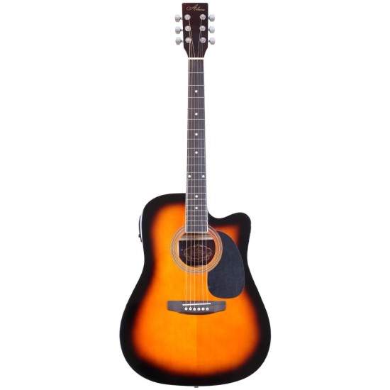 Almira F650N-SBC Sunburst Elektro Akustik Gitar