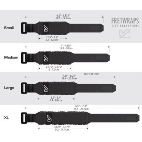 Gruv Gear Fretwrap Yeşil - Large Gruv Gear Fretwrap Yeşil - Large