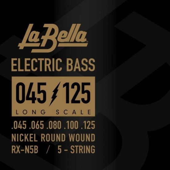La Bella RX-N5B 5 Telli Bas Gitar Teli (45-125)