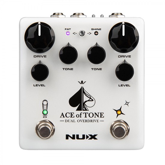 Nux Ace Of Tone Dual Overdrive Pedalı