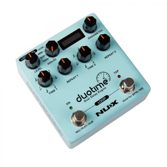 Nux Duo Time Stereo Delay Pedalı