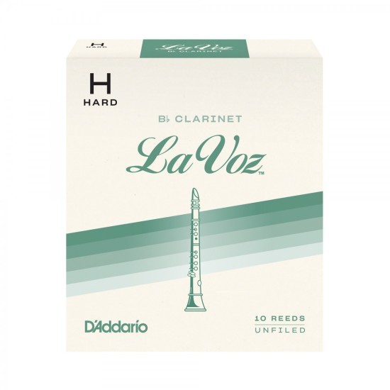 DAddario Woodwinds La Voz RCC10HD Sib Klarnet Kamışı Hard