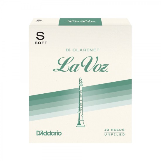 DAddario Woodwinds La Voz RCC10SF Sib Klarnet Kamışı Soft