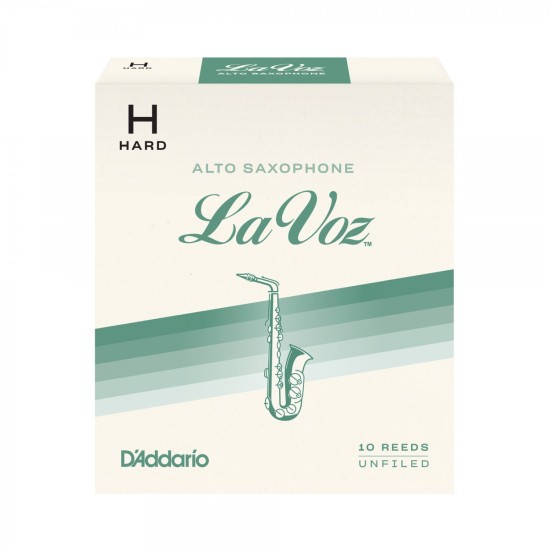 DAddario Woodwinds La Voz RJC10HD Alto Saksafon Kamışı Hard