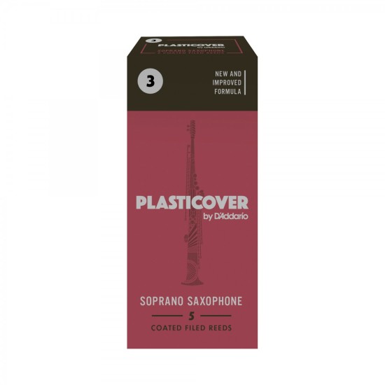 Rico Plasticover RRP05SSX300 Soprano Saksafon Kamışı No:3 Rico Plasticover RRP05SSX300 Soprano Saksafon Kamışı No:3