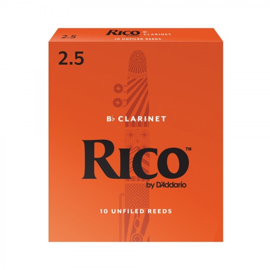 DAddario Woodwinds Rico RCA1025 Sib Klarnet Kamışı No:2.5 DAddario Woodwinds Rico RCA1025 Sib Klarnet Kamışı No:2.5
