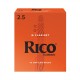 DAddario Woodwinds Rico RCA1025 Sib Klarnet Kamışı No:2.5 DAddario Woodwinds Rico RCA1025 Sib Klarnet Kamışı No:2.5