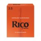 DAddario Woodwinds Rico RIA1025 Soprano Saksafon Kamışı No:2.5 DAddario Woodwinds Rico RIA1025 Soprano Saksafon Kamışı No:2.5
