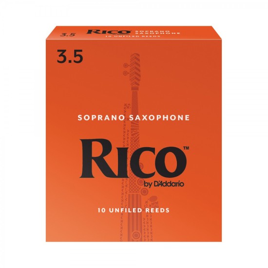 DAddario Woodwinds Rico RIA1035 Soprano Saksafon Kamışı No:3.5 DAddario Woodwinds Rico RIA1035 Soprano Saksafon Kamışı No:3.5