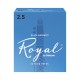 DAddario Woodwinds Royal RBB1025 Mib Klarnet Kamışı No:2.5 DAddario Woodwinds Royal RBB1025 Mib Klarnet Kamışı No:2.5