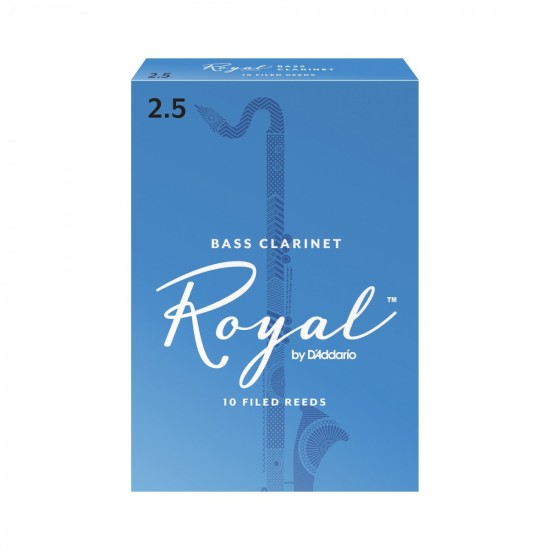 DAddario Woodwinds Royal REB1025 Bas Klarnet Kamışı No:2.5 DAddario Woodwinds Royal REB1025 Bas Klarnet Kamışı No:2.5