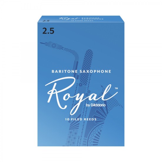 DAddario Woodwinds Royal RLB1025 Bariton Saksafon Kamışı No:2.5 DAddario Woodwinds Royal RLB1025 Bariton Saksafon Kamışı No:2.5