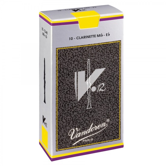 Vandoren CR6125 Mib Klarnet V12 Kamış (10Lu) No.2,5 Vandoren CR6125 Mib Klarnet V12 Kamış (10Lu) No.2,5