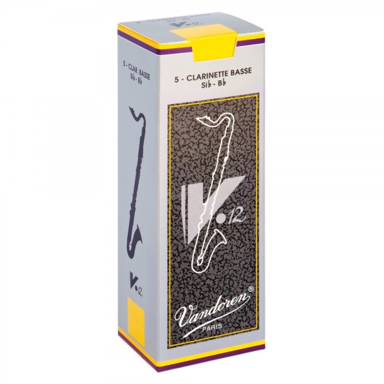 Vandoren CR623 V12 Bas Klarnet Kamışı (5Li) No.3 Vandoren CR623 V12 Bas Klarnet Kamışı (5Li) No.3