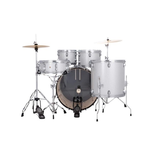 Ludwig Accent Fuse Silver Sparkle Akustik Davul Seti Ludwig Accent Fuse Silver Sparkle Akustik Davul Seti