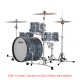 Ludwig Neusonic Downbeat Steel Blue Pearl Davul Shell Set Ludwig Neusonic Downbeat Steel Blue Pearl Davul Shell Set
