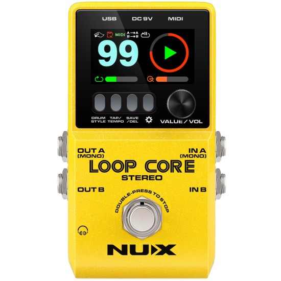 Nux Loop Core Stereo Loop Pedalı Nux Loop Core Stereo Loop Pedalı