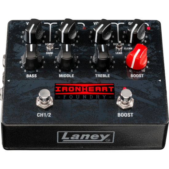 Laney Ironheart IRF-LOUDPEDAL 60W 2 Kanal Amfi Pedalı